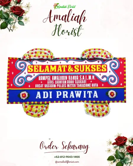 Papan Bunga Ucapan Selamat tebo